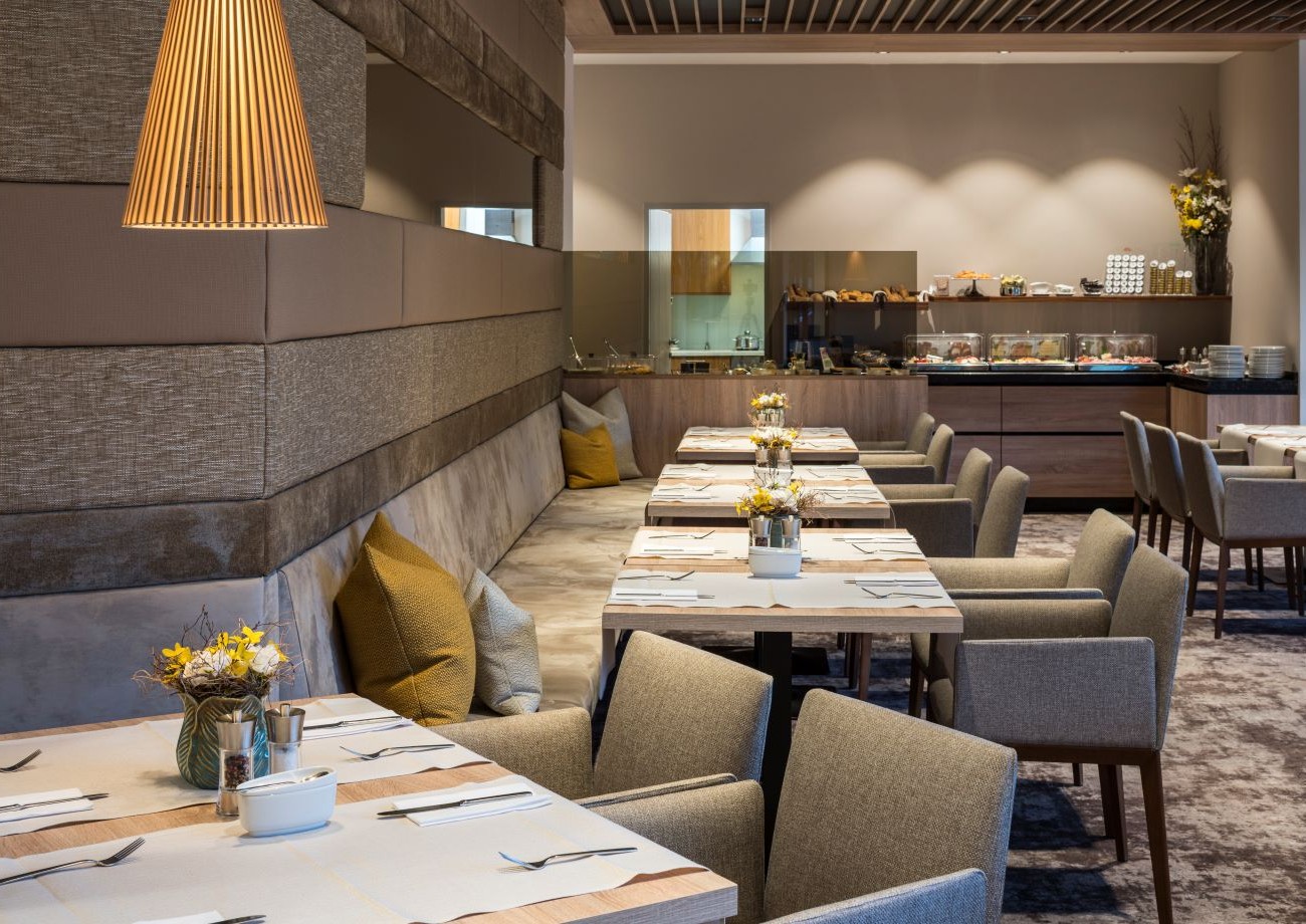 Frühstücken im modernen Ambiente im Hotel Turmhof