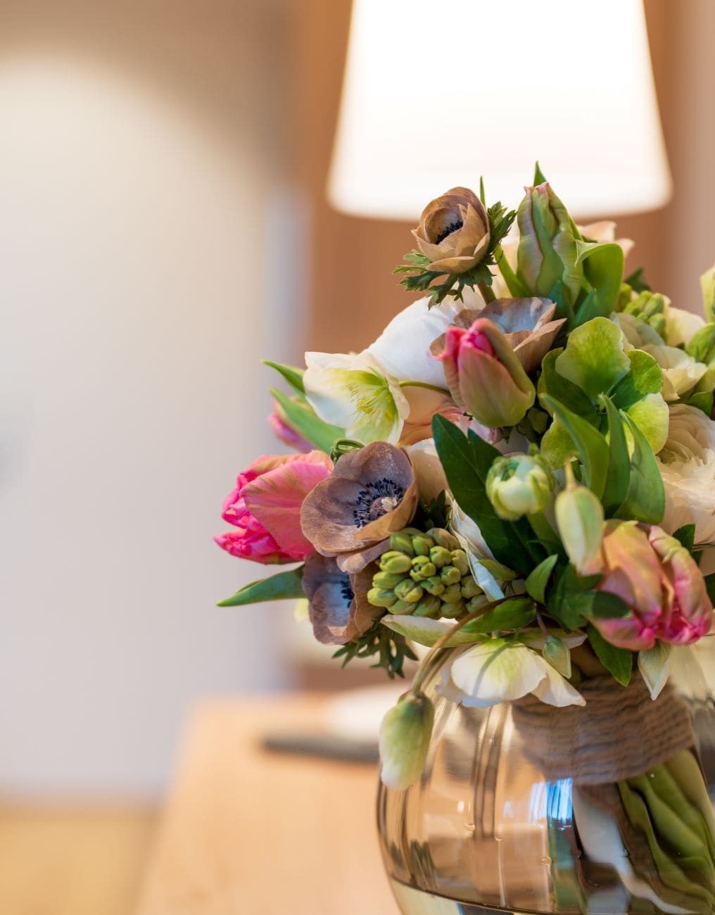 Frische Blumen auf dem Zimmer