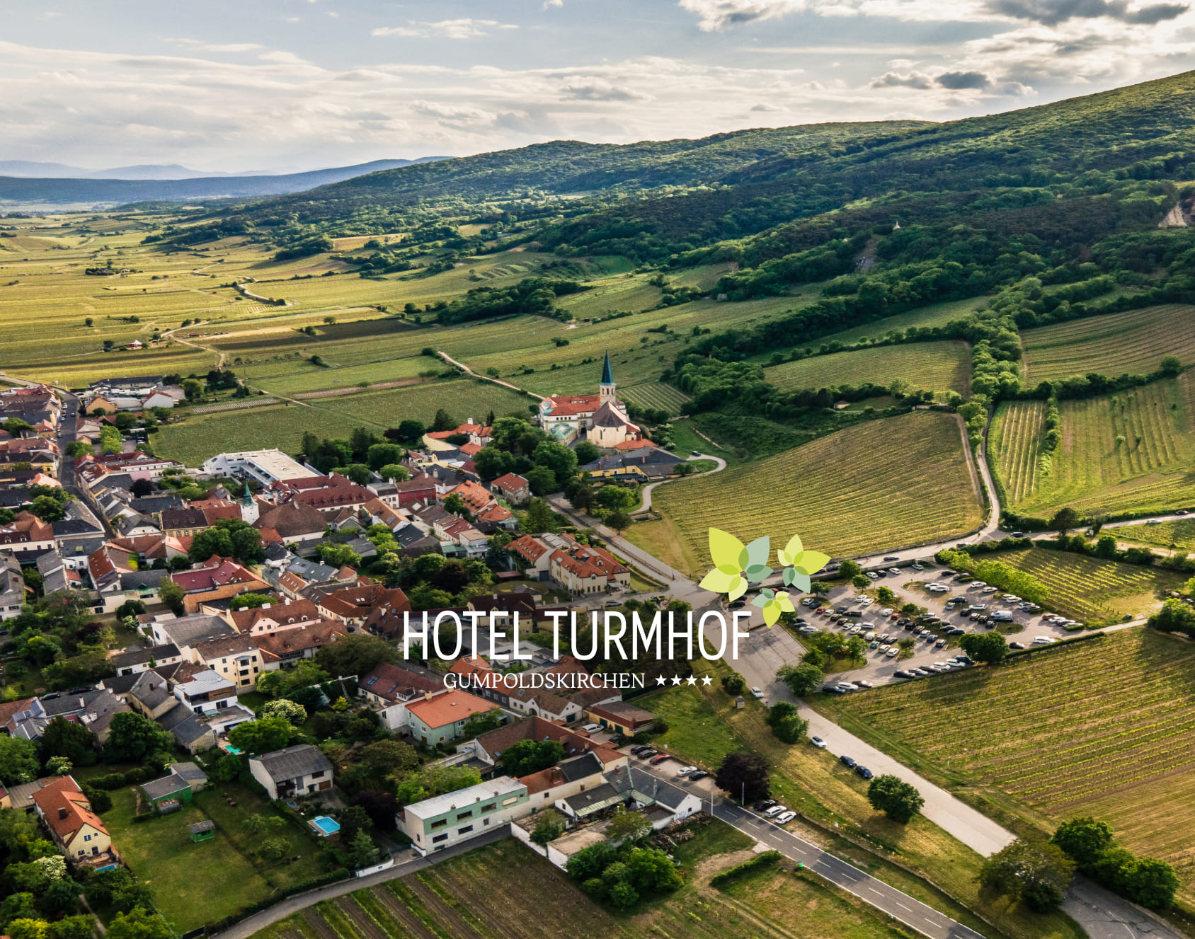 Lageplan Hotel Turmhof in Gumpoldskirchen