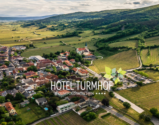Lageplan Hotel Turmhof in Gumpoldskirchen